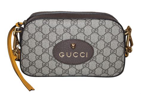 sacoche gucci neo vintage pas cher|GUCCI Neo Vintage GG Supreme textured leather.